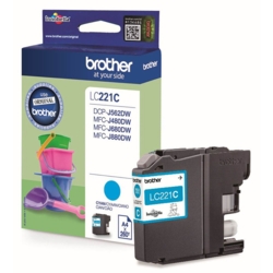 brother Tintenpatrone cyan LC-221C