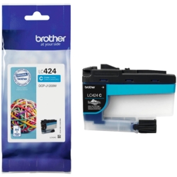 brother Tintenpatrone cyan LC-424C