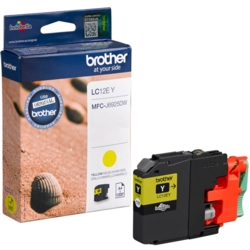 brother Tintenpatrone gelb LC-12EY