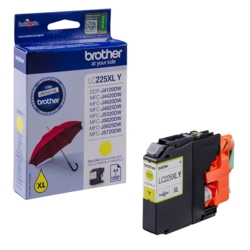 brother Tintenpatrone gelb LC-225XLY
