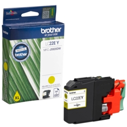 brother Tintenpatrone gelb LC-22EY
