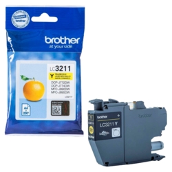 brother Tintenpatrone gelb LC-3211Y