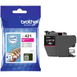 brother Tintenpatrone magenta LC-421M