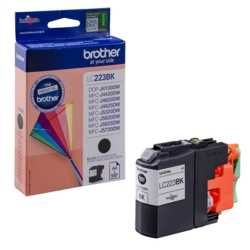 brother Tintenpatrone schwarz LC-223BK