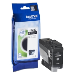 brother Tintenpatrone schwarz LC-3233BK