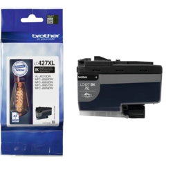 brother Tintenpatrone schwarz LC-427XLBK