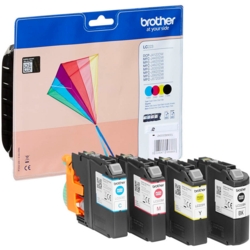 brother Tintenpatronen schwarz, cyan, gelb, magenta LC-223 BK/C/Y/M