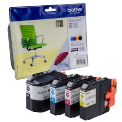 brother Tintenpatronen schwarz, cyan, gelb, magenta LC-229XL BK/C/Y/M