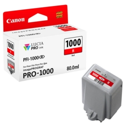 Canon Tintenpatrone rot PFI-1000 R