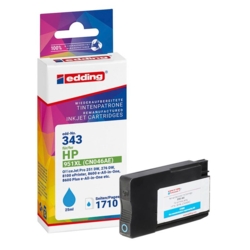 edding Tintenpatrone cyan EDD-343 kompatibel zu HP 951XL (CN046AE)