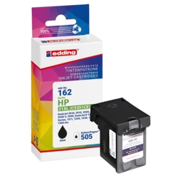 edding Tintenpatrone schwarz EDD-162 kompatibel zu HP 21XL (C9351AE)