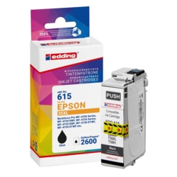 edding Tintenpatrone schwarz EDD-615 kompatibel zu EPSON 35XL / T3591XL