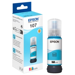 EPSON Tintenflasche helles cyan 107 / T09B5