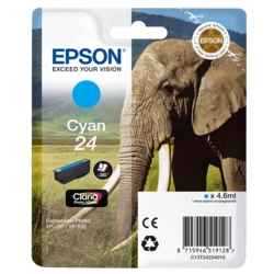 EPSON Tintenpatrone cyan 24 / T2422