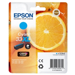 EPSON Tintenpatrone cyan 33XL / T3362XL