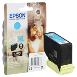 EPSON Tintenpatrone cyan 378XL / T37924