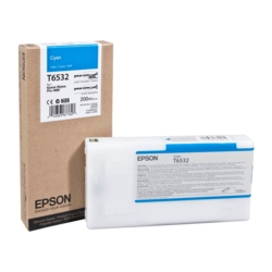 EPSON Tintenpatrone cyan T6532