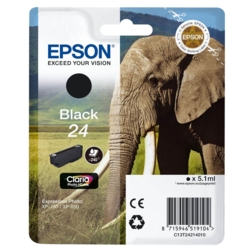 EPSON Tintenpatrone Foto schwarz 24 / T2421