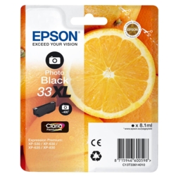 EPSON Tintenpatrone Foto schwarz 33XL / T3361XL
