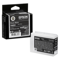 EPSON Tintenpatrone Foto schwarz T46S1