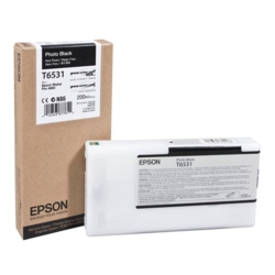EPSON Tintenpatrone Foto schwarz T6531