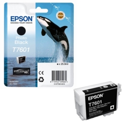 EPSON Tintenpatrone Foto schwarz T7601