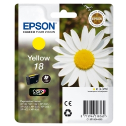 EPSON Tintenpatrone gelb 18 / T1804