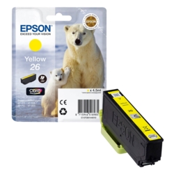 EPSON Tintenpatrone gelb 26 / T2614