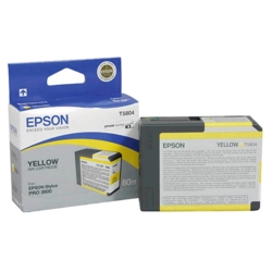 EPSON Tintenpatrone gelb T5804