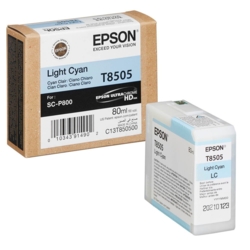 EPSON Tintenpatrone helles cyan T8505