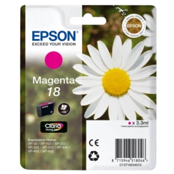 EPSON Tintenpatrone magenta 18 / T1803