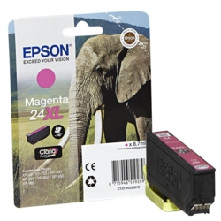 EPSON Tintenpatrone magenta 24XL / T2433XL