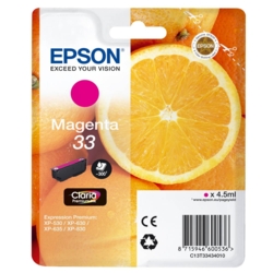 EPSON Tintenpatrone magenta 33 / T3343
