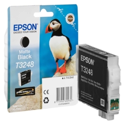 EPSON Tintenpatrone mattschwarz T3248