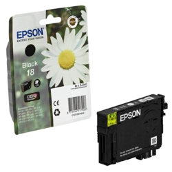 EPSON Tintenpatrone schwarz 18 / T1801