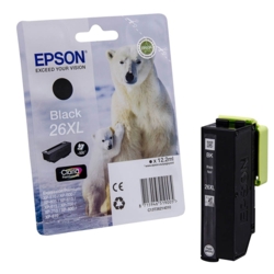 EPSON Tintenpatrone schwarz 26XL / T2621XL