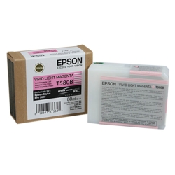 EPSON Tintenpatrone vivid helles magenta T580B