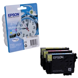 EPSON Tintenpatronen cyan, magenta, gelb 27XL / T2715XL