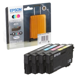 EPSON Tintenpatronen schwarz, cyan, magenta, gelb 405 / T05G6