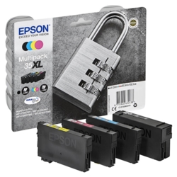 EPSON Tintenpatronen schwarz, cyan, magenta, gelb 502XL / T02W64