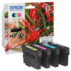 EPSON Tintenpatronen schwarz, cyan, magenta, gelb 503 / T09Q64