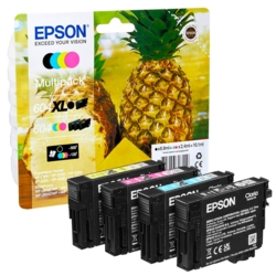 EPSON Tintenpatronen schwarz, cyan, magenta, gelb 604 / 604XL T10H94