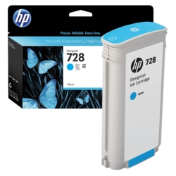 HP Tintenpatrone cyan 728 F9J67A