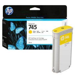 HP Tintenpatrone gelb 745 F9J96A