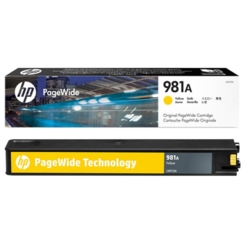 HP Tintenpatrone gelb 981A J3M70A