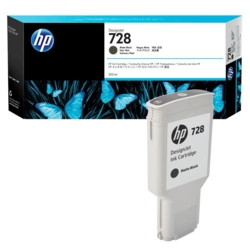 HP Tintenpatrone mattschwarz 728 F9J68A