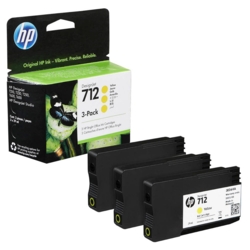 HP Tintenpatronen gelb 712 3ED79A