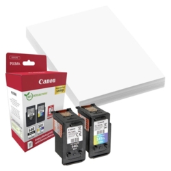Canon Druckkpfe color, schwarz  CL-541 XL, PG-540 L + Fotopapier, 2er-Set