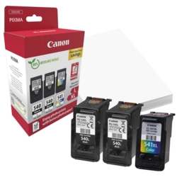 Canon Druckkpfe color, schwarz  CL-541 XL, PG-540 L + Fotopapier, 3er-Set