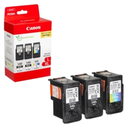 Canon Druckkpfe color, schwarz  CL-541 XL, PG-540 XL, 3er-Set